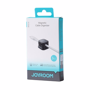 Joyroom JR-ZS368 magnetic kaabel organizer - must (3 pcs.)