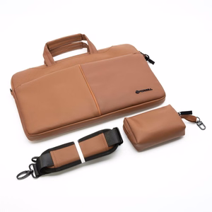 FORCELL F-PROTECT URBAN STYLE Kott jaoks Laptop 15,6" pruun