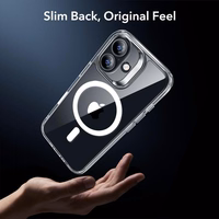 ESR Classic Hybrid MagSafe + Karastatud klaas Set jaoks iPhone 17 - Clear