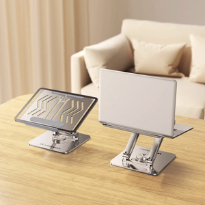 Wozinsky WRS-CPY84SS Aluminum Laptop and Tablet Alus + Free Smartphone Alus - hõbedane