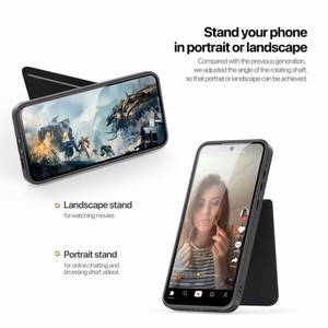 Ümbris Dux Ducis "Rafi II Mag" Samsung S926 S24 Plus must