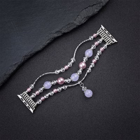 Bracelet loop jaoks Apple Watch 38/40/41 design 4 hõbedane-purple