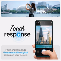 Spigen Glas.tR EZ Fit Karastatud klaas jaoks Nothing Phone 3A / 3A Pro - Läbipaistev