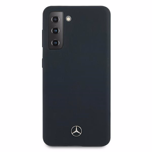 Mercedes Silicone Line Case for Samsung Galaxy S21+ - Blue