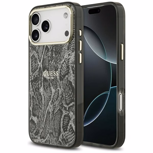 Guess Python Pattern MagSafe Ümbris jaoks iPhone 17 Pro Max - Must