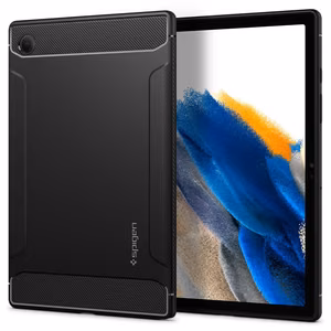 Spigen Rugged Armor ümbris Samsung Galaxy Tab A8 10.5'' jaoks - matt must