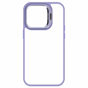 Tel Protect Kickstand Ümbris + camera glass (lens) jaoks Iphone 12 Pro Max light purple