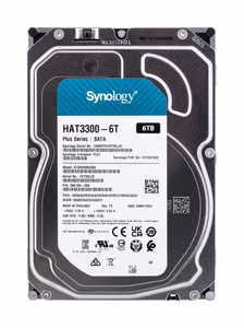 SYNOLOGY 6TB SATA 3.0 256 MB 5400 rpm 3,5" HAT3300-6T (HDD)