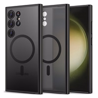 Tech-Protect MagMat MagSafe Ümbris jaoks Samsung Galaxy S24 Ultra - Matte must