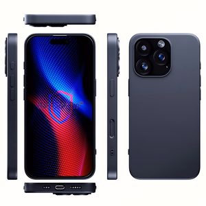 3mk Matt Ümbris Pro jaoks Apple iPhone 16 Pro Max - Matt Must
