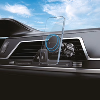 Magnetic car phone hoidja Forcell F-Grip MagElite air vent must