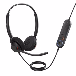 Jabra Engage 40 – juhtmega USB-A stereo-peakomplekt juhtmekontrolleriga, Microsoft Teamsi sertifikaadiga