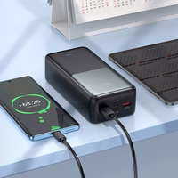 External battery Akupank Hoco J136B 22.5W+PD20W 30000mAh must