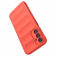 Magic Shield Ümbris jaoks Samsung Galaxy A24 4G flexible armored cover punane