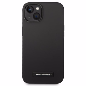 Karl Lagerfeld KLHMP14MSLMP1K iPhone 14 Plus 6.7 "hardcase must / must Silicone Plaque Magsafe