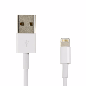 Kaabel USB A to Lightning 1A HD4 BOX 1 m valge