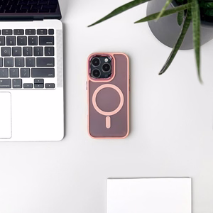 MagSafe совместимый Fashion Чехол для iPhone 17 - розовый