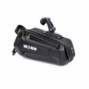 WILDMAN reisikott jalgratta sadula alla lukuga, 1,2L, XT7, must