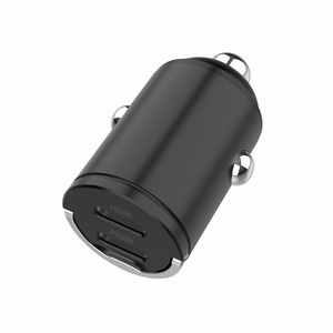 SEEK TOTI 40W topelt Type-C kiirete laadimise autolaadija, must