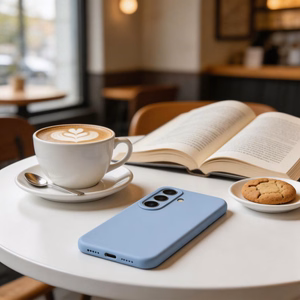 Tech-Protect Silicone MagSafe ümbris Samsung Galaxy S26 - sinine