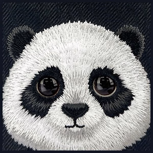 Nimmy Big Eyed Pet 2.0 Panda ümbris jaoks iPhone 16 - must