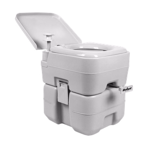 REBEL ACTIVE portable camping toilet, 20 L / 12 L