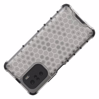 Honeycomb Case soomuskaitse TPU kaitsekattega Xiaomi Redmi K40 Pro+ / K40 Pro / K40 / Poco F3 läbipaistev