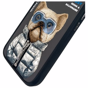 Nimmy Cool&Cute 2.0 Dog Ümbris jaoks iPhone 16 - Must