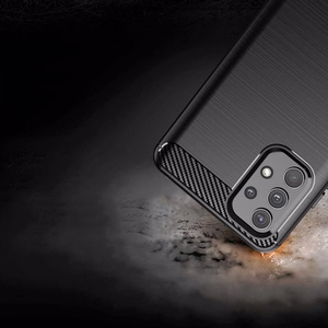 Ümbris jaoks Samsung A32 5G Carbon must