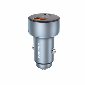 Car charger Foneng C18 48W USB-C/USB-A grey