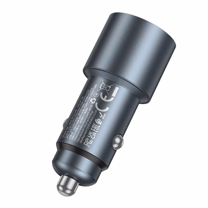 Автомобильное зарядное устройство Hoco USB A + USB C PD QC3.0 48W Z60 черный