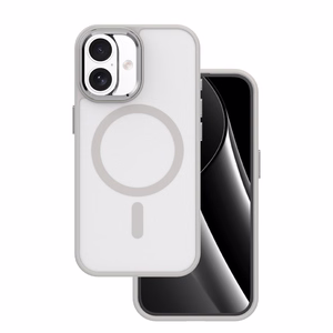 Frozen Mag case for iPhone 16 6,1" grey