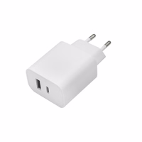 Maxlife MXTC-06 PD QC laadija 1x USB-C 1x USB 20W valge
