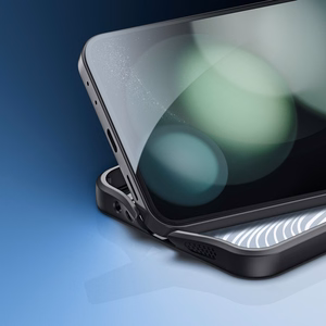 Dux Ducis Aimo ümbris jaoks Samsung Galaxy Z Flip 6 - must