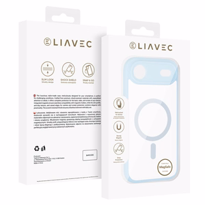 Liavec Soft Ümbris jaoks Iphone 17 Air light sinine