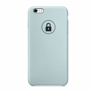 Telefoniümbris "Silicone Case" mudelile iPhone 6 (iPhone 6S) / türkiissinine / pakendis