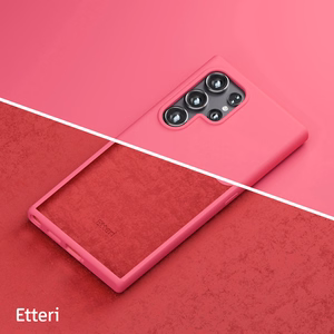 Etteri Silikoon ümbris for Samsung Galaxy S25 Ultra raspberry