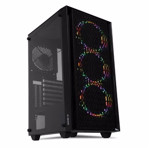 iBox CETUS 903 Midi Tower must arvutikorpus