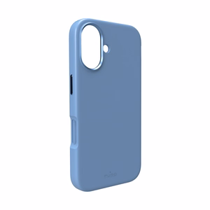Pure Icon Mag Pro Liquid Silicone Ümbris jaoks iPhone 17, MagSafe Compatible, with Camera Protection and Aluminum Buttons - Sinine