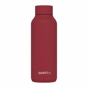 Quokka Solid roostevabast terasest termospudel, 510 ml, Firebrick Red