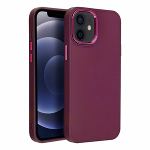 Чехол для iPhone 12 MINI Frame фиолетовый