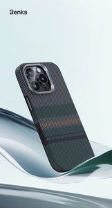 Benks Magnetic Armor Pro Aurora Kevlar 600D Чехол (CC65) для Iphone 16 Pro (Camera Control Button)