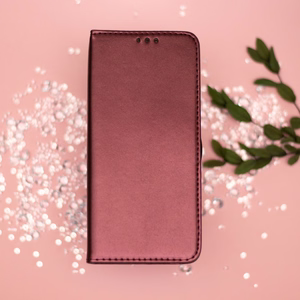 Smart Magnetic ümbris mudelile Xiaomi Redmi Note 17 Pro Max 5G (Global), bordoopunane