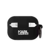 Karl Lagerfeld KLAP2RUNIKK AirPods Pro 2 cover must/must Silicone Karl Head 3D