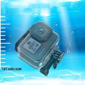 Tech-Protect GA200 Waterproof Ümbris jaoks GoPro Hero 9 / 10 / 11 / 12 - läbipaistev