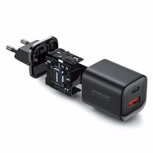 Laadija Joyroom JR-TCF08EU must 30W (1xPD / 1xQC3.0)
