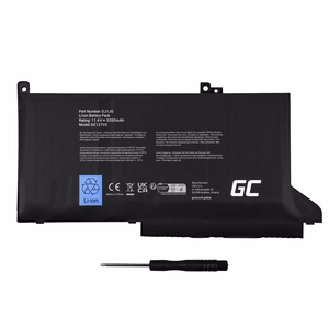 Green Cell DE127V2 Dell sülearvuti aku 11,4V 2700 mAh