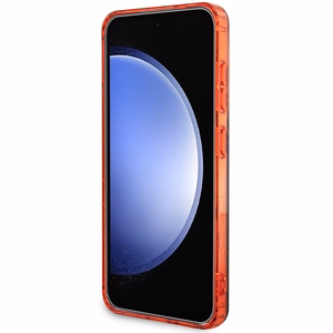 AMG läbipaistev Bicolor MagSafe ümbris jaoks Samsung Galaxy S24 - must