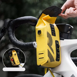 Rockbros AS-160 veekindel jalgratta juhtraua kott 1.3L - kollane