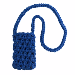 Knitted bag jaoks phone design 1 sinine